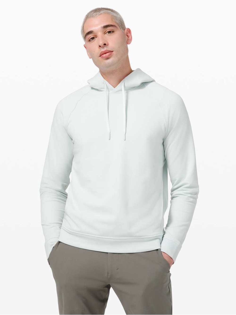 Lululemon City Sweat Pullover Hoodie‎ French Terry in Island Mist, Men's Size S